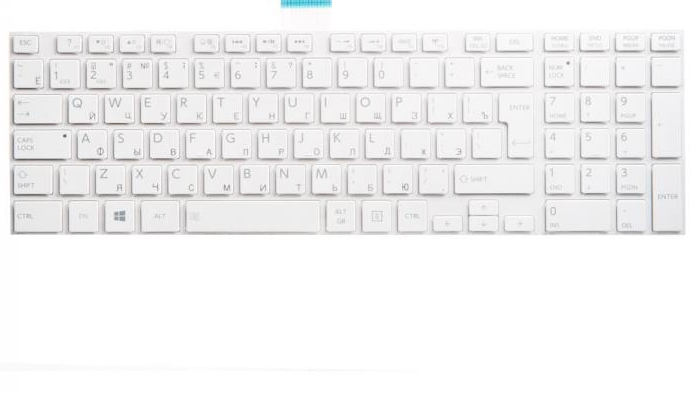 Клавиатура для ноутбука Toshiba Satellite C850, C850D, C855, C855D, L850, L850D, L855, L855D