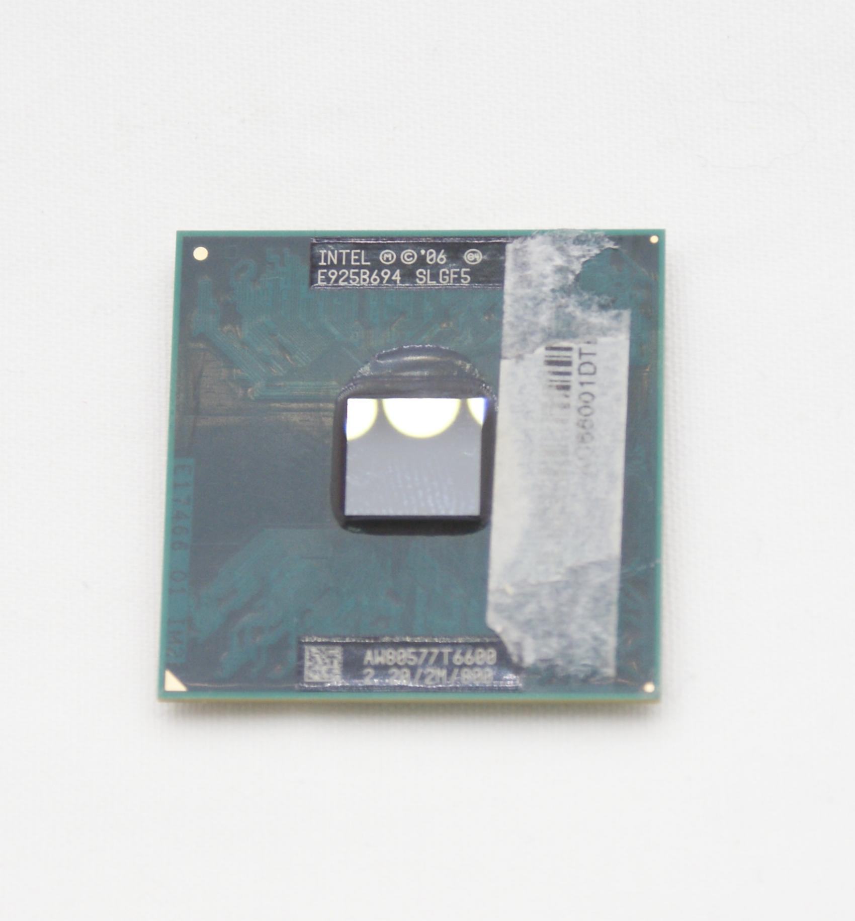 Процессор Intel Core 2 Duo T6600 (SLGF5)