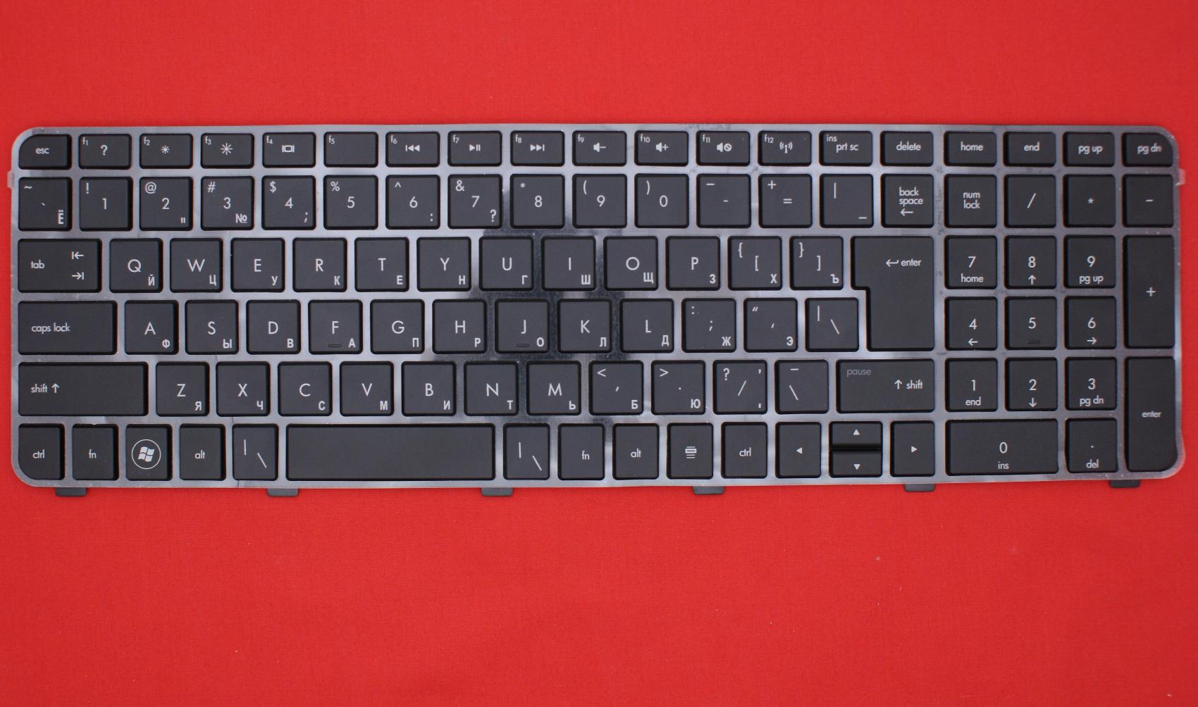 Клавиатура для ноутбука HP dv7-6000, dv7-6100 с рамкой