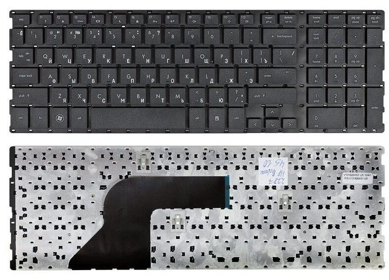 Клавиатура для ноутбука HP ProBook 4510s, 4515s, 4710s, 4750s 