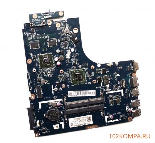 Материнская плата для ноутбука Lenovo IdeaPad B50-45 (ZAWBA/BB LA-B291P Rev: 1.0, 4519SD38L82, 5B20G37246) не рабочая, залитая, с процессором AMD A6-6310