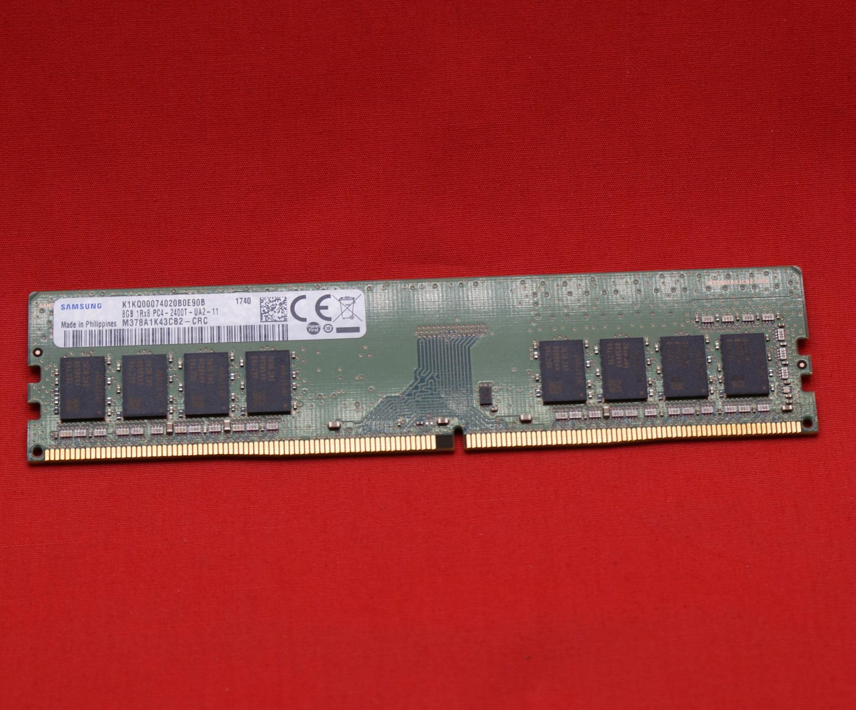 Оперативная память DIMM DDR4 8Gb, PC4-19200S/2400MHz Samsung