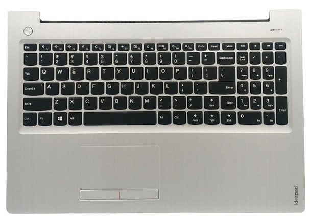 Топкейс с клавиатурой и тачпадом для ноутбука Lenovo Ideapad 310-15, 310-15ISK, 310-15ABR, 510-15, 510-15ISK, 510-15IKB