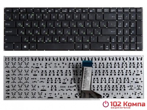 Клавиатура для ноутбука Asus X551CA, X551MA, F551C, F551CA, F551M, D550C, D550CA чёрная