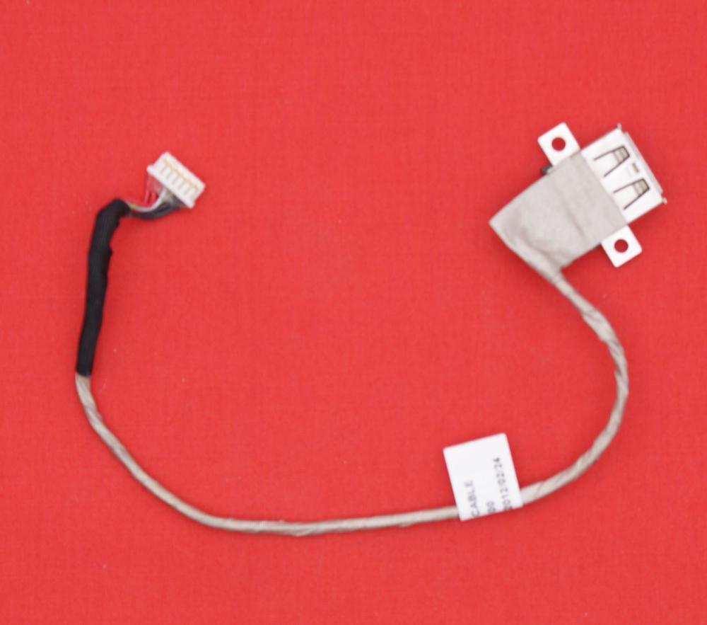 USB разъем на шлейфе  для ноутбука  Asus A54, K54, X54