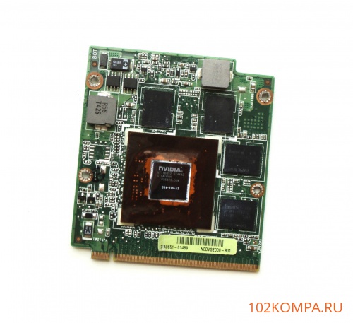 Видеокарта NVIDIA Geforce 9500M GS, 512Mb для ноутбуков ASUS M50S, X55S