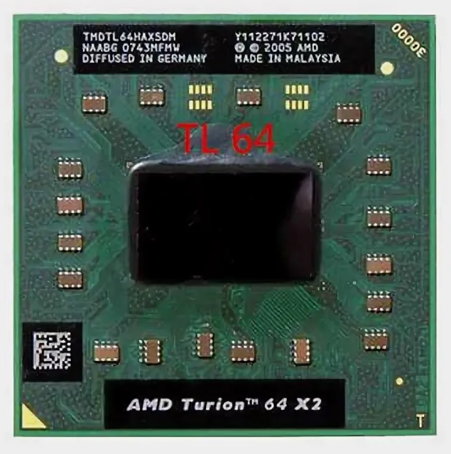 Процессор AMD Turion 64 X2 Mobile technology TL-64 - TMDTL64HAX5DM