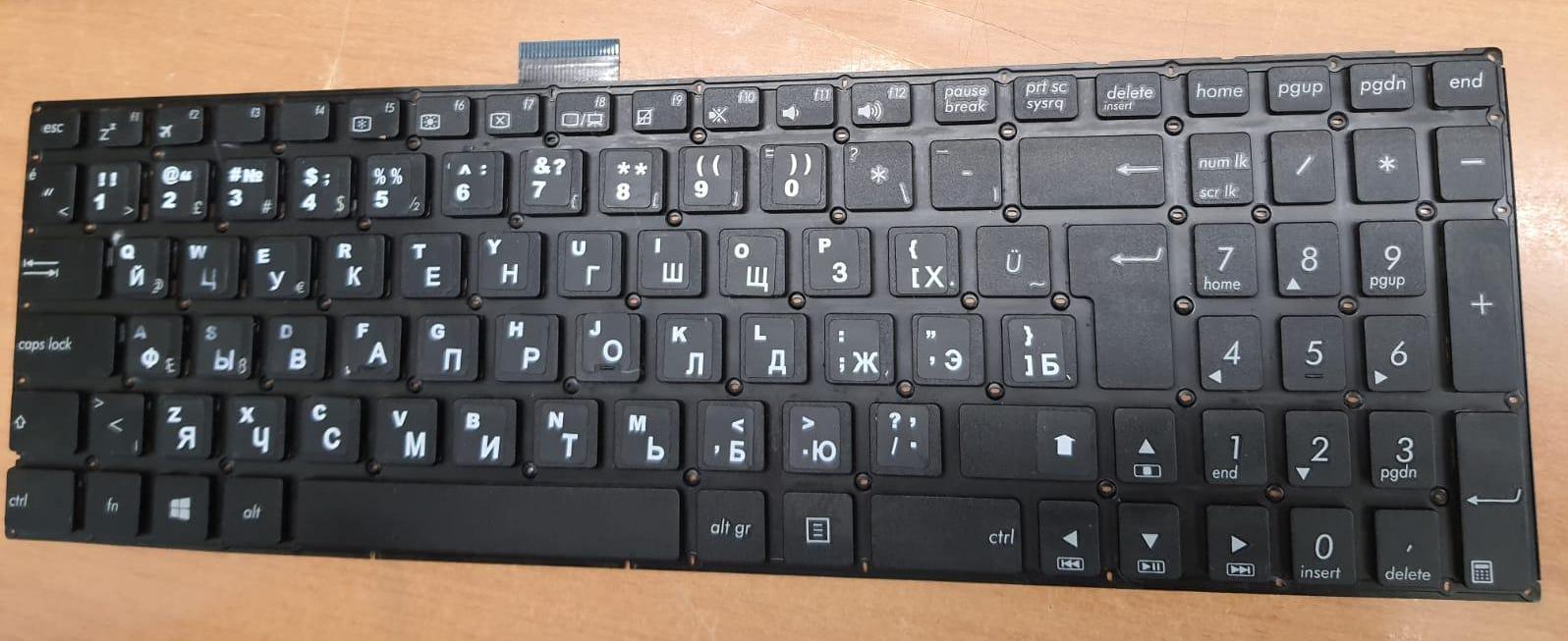 Клавиатура для ноутбука Asus X553 X553M X553MA F553M 13NB04X4AP0421 V143362EK1 Г-образная кнопка Enter
