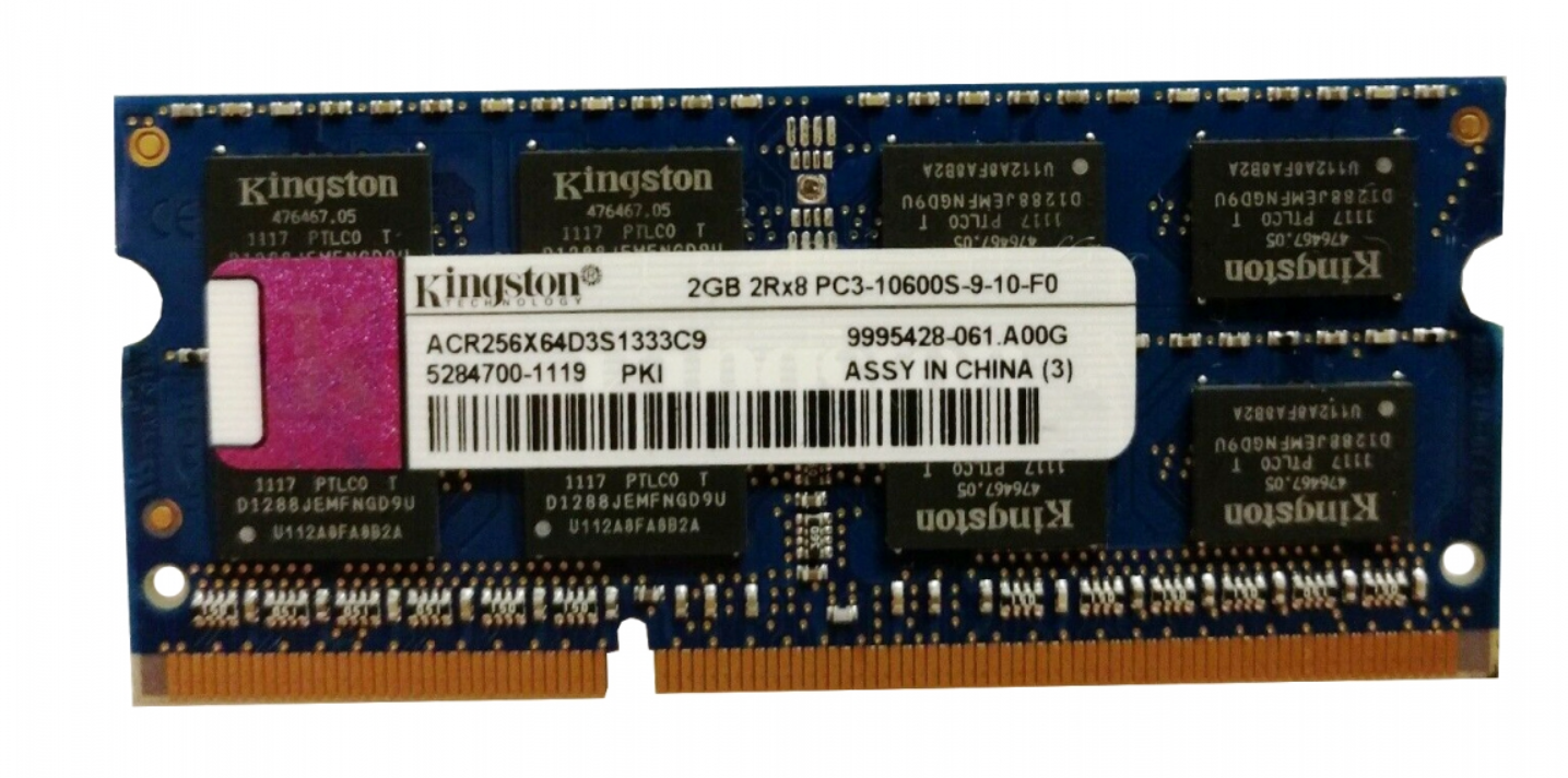 Оперативная память Kingston ACR256X64D3S1333C9 DDRIII 2GB