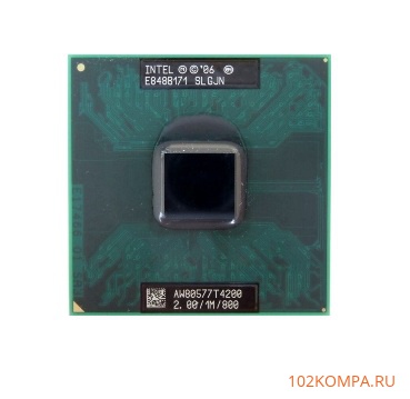 Процессор Intel Pentium T4200, 2.00GHz/ 1Mb/ 800MHz (SLGJN)