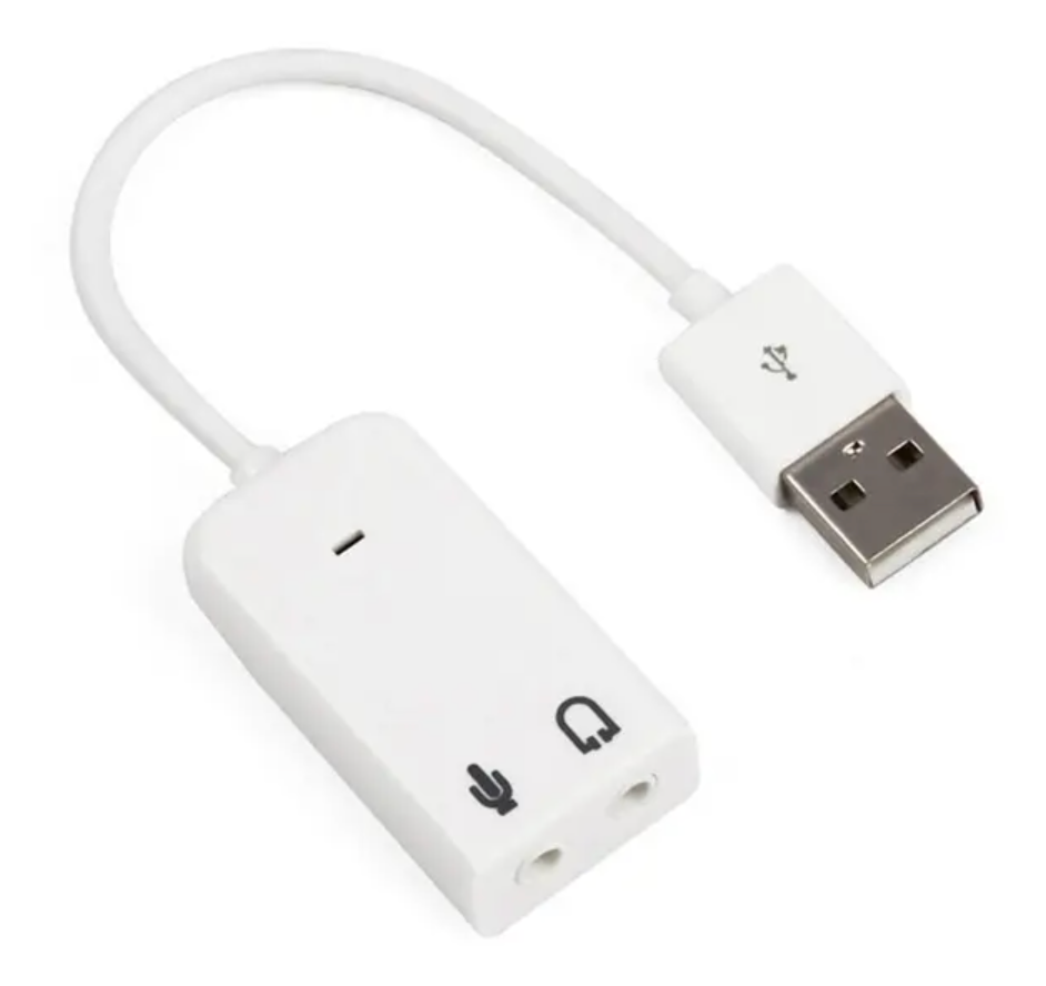 Портативная внешняя звуковая USB-карта для ПК