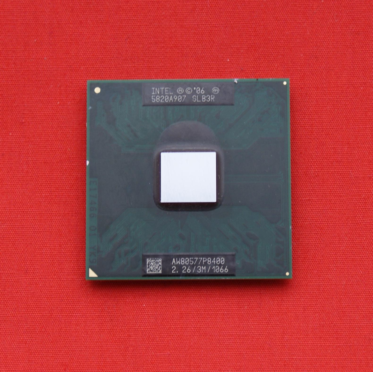 Процессор двухъядерный Intel Core 2 Duo P8400 (2.267GHz/3Mb/1066), SLB3R
