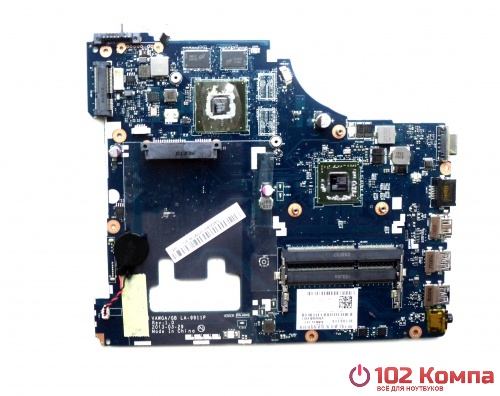 Материнская плата для ноутбука Lenovo Ideapad G500, G505 (VAWGA/GB LA-9911P, 11S90003021, 4519N638L01, 4319N63BL01) с процессором AMD EM2100 ЗАЛИТАЯ