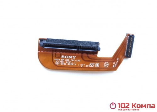 Разъём HDD SATA со шлейфом для ноутбука Sony VAIO VPCSA, VPCSB, VPCSC Series (024-0001-8526_A)