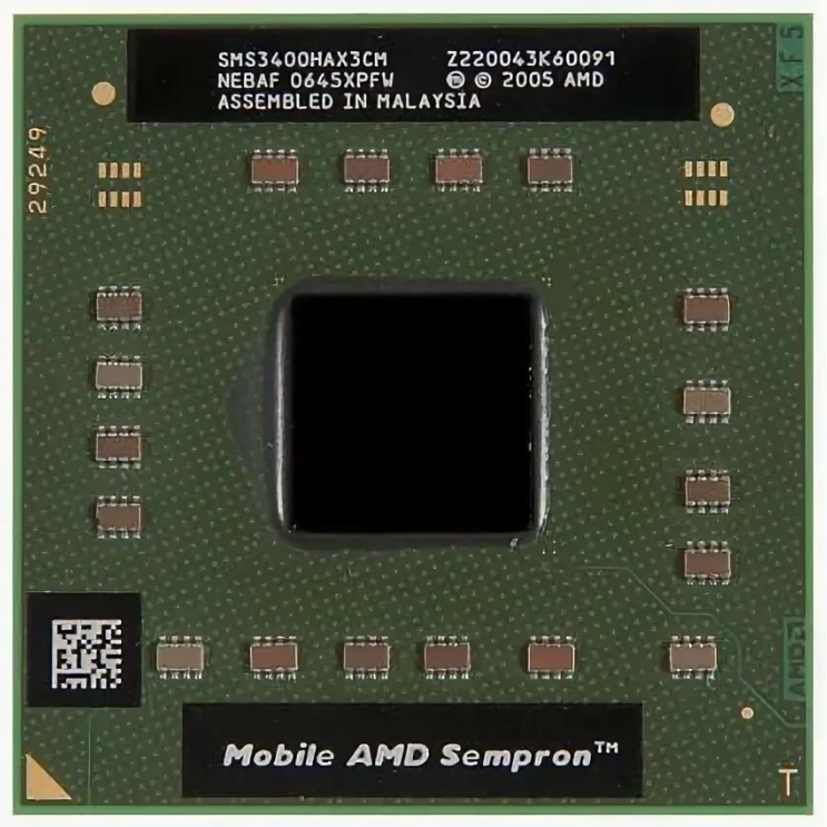 Процессор AMD Mobile Sempron 3400+