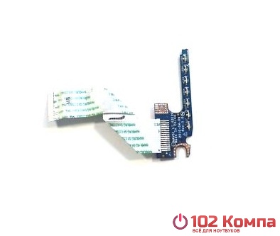 Плата LED индикаторов для нетбука eMachines EM350 Series (LS-6312P, NBX0000LL00, 435NEJBOL01B2)