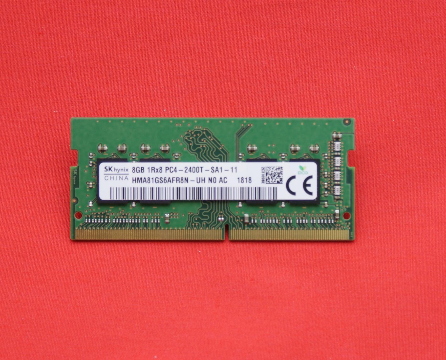Оперативная память SODIMM DDR4 8Gb, PC4-19200S/2400MHz Hynix