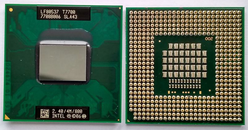 Процессор Intel Core 2 Duo T7700