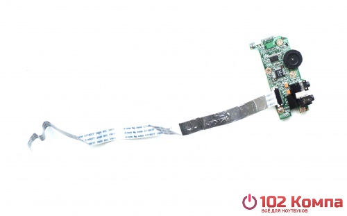 Плата AUDIO разъёмов для ноутбука Fujitsu Amilo Pi1536, Pi1556 (29GUJ3041-11, 35G2P5300-B0)