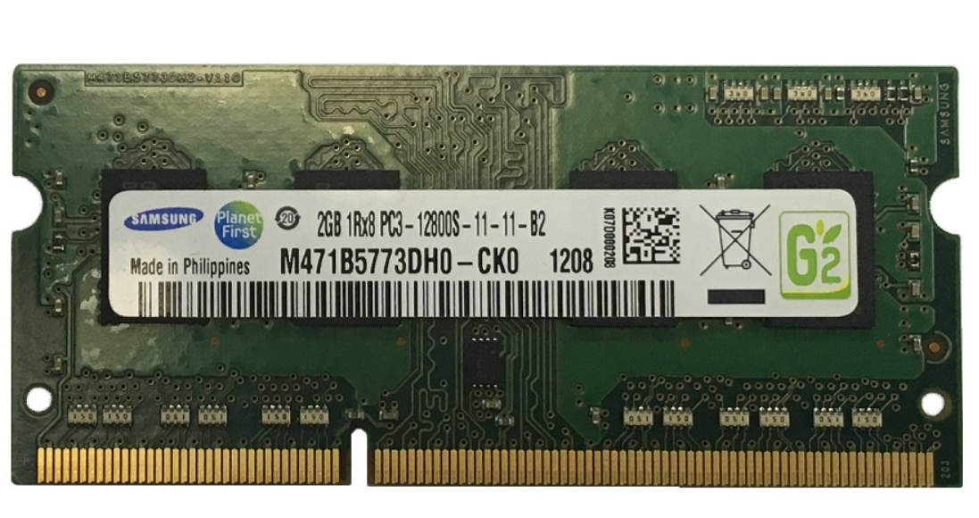 Оперативная память для ноутбука Samsung M471B5773DH0-CK0 SO-DIMM DDR3 2ГБ 1600МГц