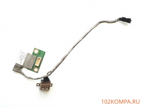 Разъём USB с платой подключения инвертора для ноутбука ASUS M50SV, X55S