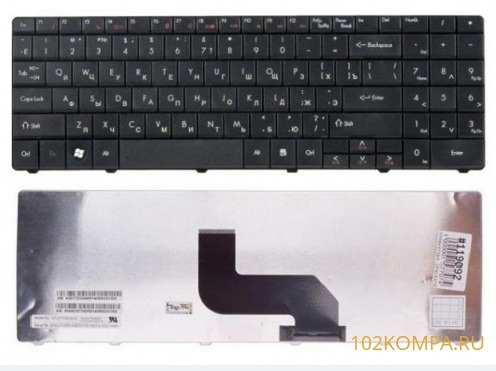 Клавиатура для ноутбука PACKARD BELL TJ65. TJ67 S- образный шлейф
