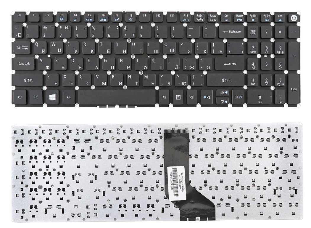Клавиатура для ноутбука Acer Aspire E5-722 2510