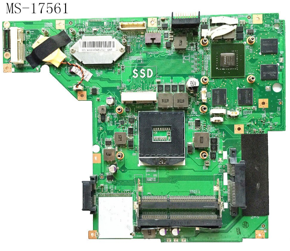 Материнская плата для MSI  MS-17561  msi ge70 laptop motherboard WITH GTX660M