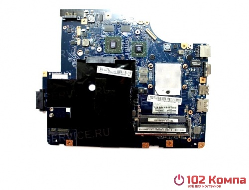 Материнская плата для ноутбука Lenovo Ideapad G565, Z565 (NAWE6 LA-5754P Rev: 1.0, 11S69043540) не рабочая