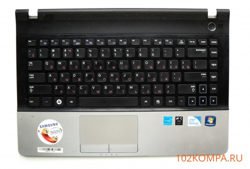 Топкейс с клавиатурой для ноутбука Samsung NP300E4A, NP300V4A