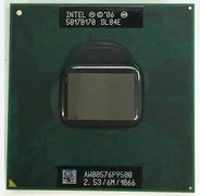 Процессор Intel Core 2 Duo Mobile P9500 SLB4E