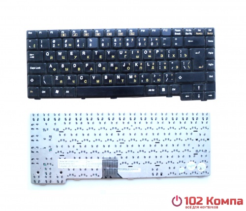 Клавиатура для ноутбука RoverBook Navigator KT7, KT7W, Clevo D430S, iRu Brava 4315 (MP-01506SU-430, 80-56P00-284-1)