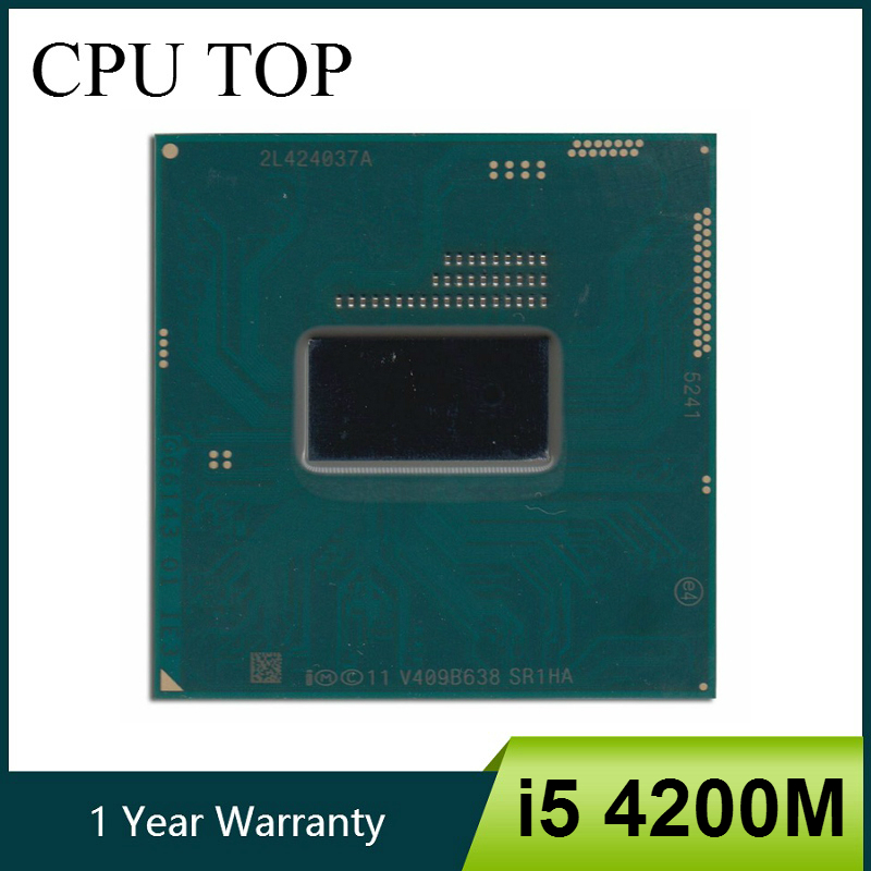 Процессор двухъядерный Intel® Core™ i5-4200M, 2.50GHz/3Mb/5GT/s DMI2) SR1HA, (Haswell) четвёртое поколение