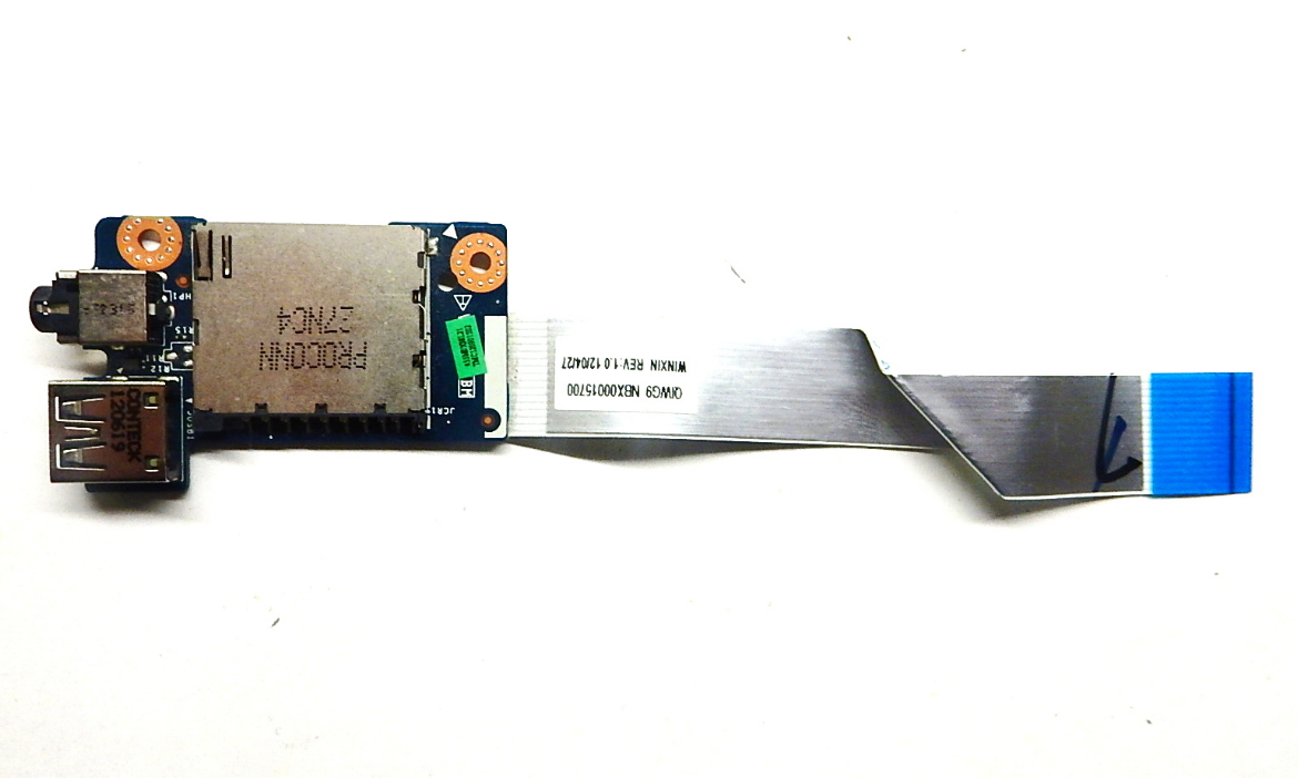 Плата аудио разъем кардридер USB порт для Lenovo P580, P585, G580, N580