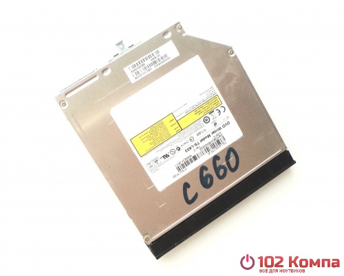 Привод DVD RW SATA для ноутбука Toshiba Satellite C660, C660D, C665 (K000100360)