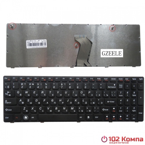 Клавиатура для ноутбука Lenovo G570, G575, Z560, Z565, Z560A