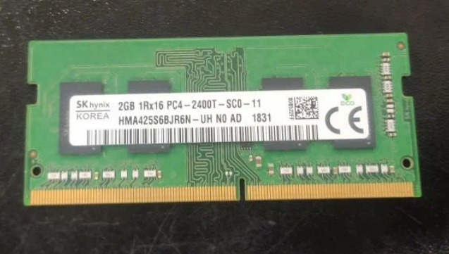 Оперативная память Hynix 2 ГБ DDR4 2400 МГц SODIMM CL11 HMA425S6BJR6N-UH
