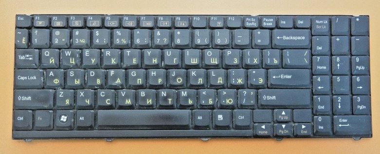 Клавиатура для ноутбука Clevo M770 TurboX M770S DNS 0119110 RU 