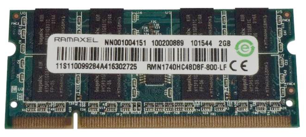 Оперативная память RMN1740HC48D8F-800-LF Ramaxel 2GB SoDimm PC6400 Memory