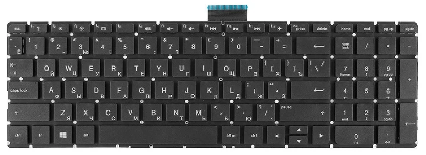 Клавиатура для ноутбука HP Pavilion 15ab 15-ab без рамки