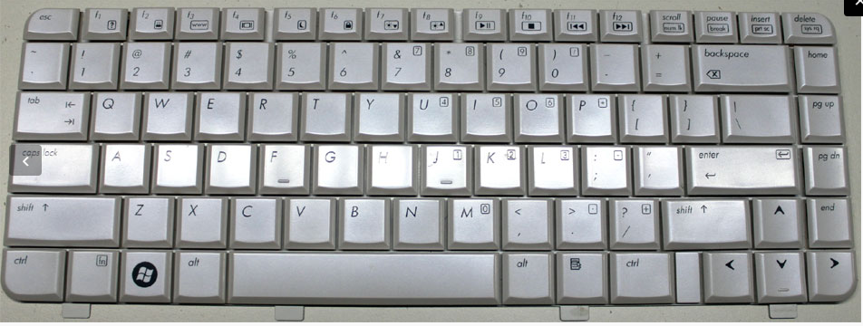 Клавиатура для ноутбука HP Pavillion DV4-1000, DV4-1100, DV4-1200, DV4-1300