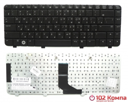 Клавиатура для ноутбука HP Pavillion dv2000, Compaq Presario V3000 черная