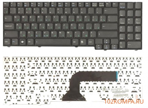 Клавиатура для ноутбука ASUS M50, M70, G50, G70, X55, X55s, X71
