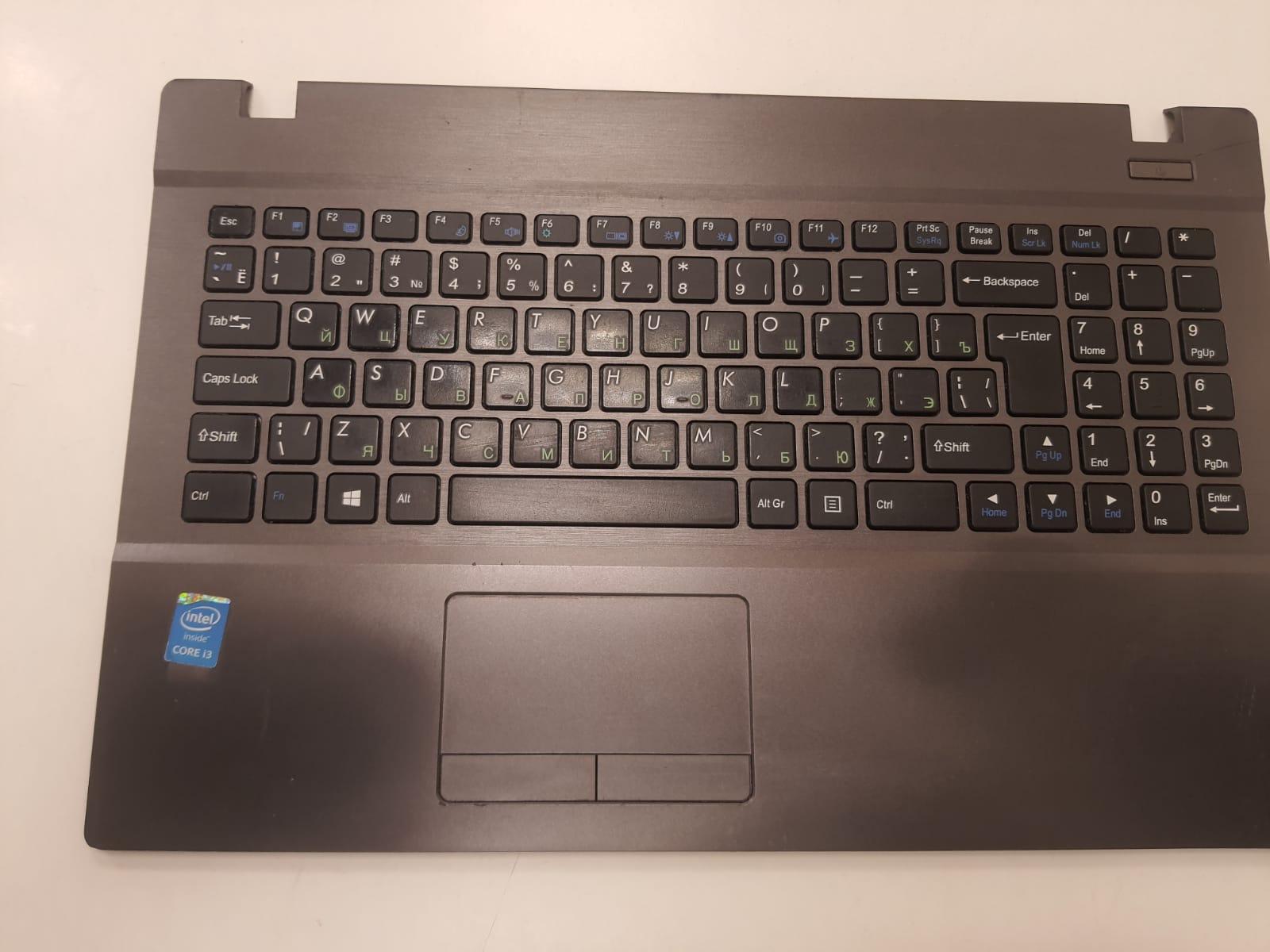 Клавиатура с топкейсом для ноутбука Dexp W550EU1-C