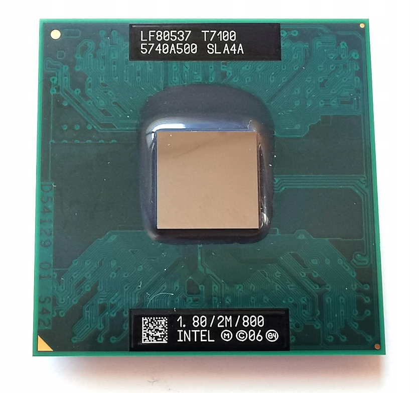 Процессор  Intel Core 2 Duo T7100 SLA4A