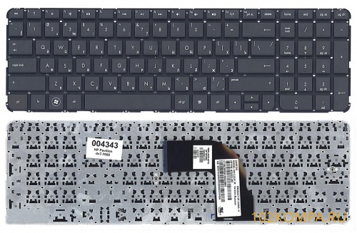 Клавиатура для ноутбука HP dv7-7000 без рамки