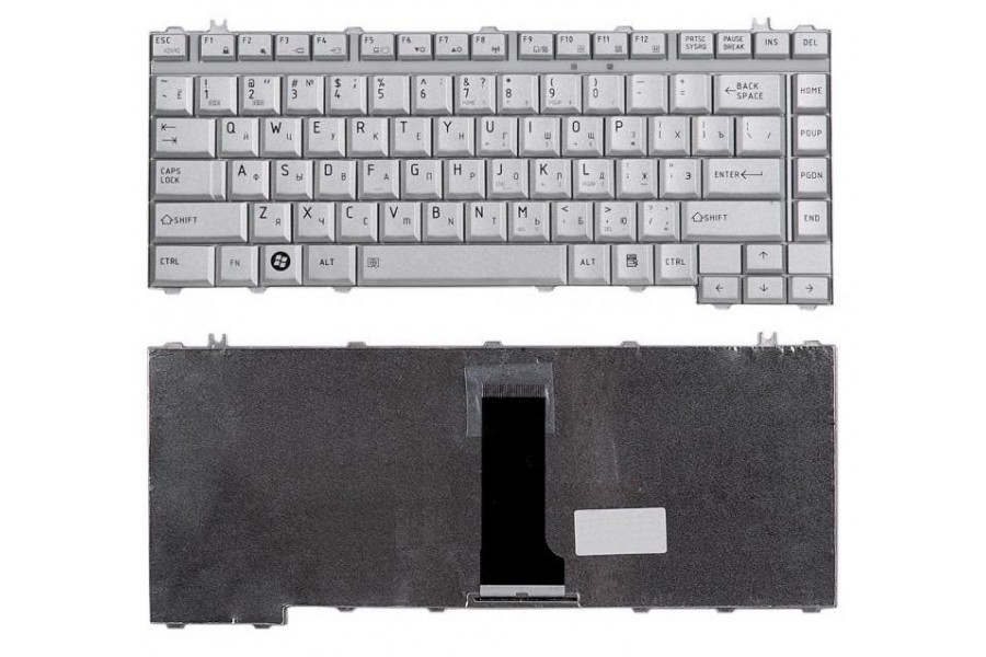 Клавиатура для ноутбука Toshiba A200, A300, M300 серая