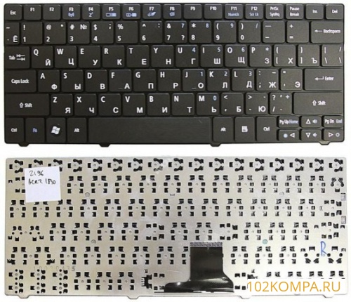 Клавиатура для ноутбука Acer Aspire One 751, 1410, 1810T, 1830T