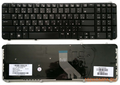 Клавиатура для ноутбука HP dv6-1000, dv6-2000