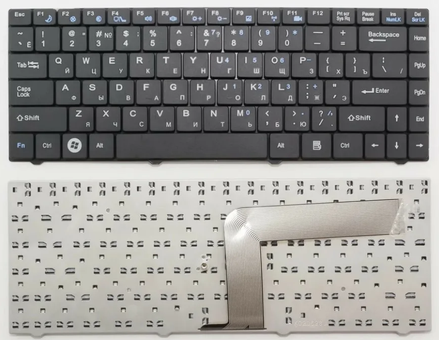 Клавиатура для ноутбука DNS Hasee Q1000, F4000, Q550